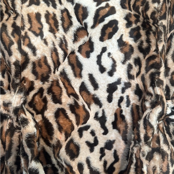 Animal Print Jacket Faux Fur - Picture 6 of 7
